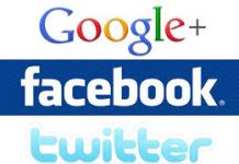 Paditen Facebook, Google dhe Twitter
