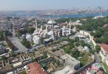 Pamje mahnitese te Stambollit te realizuara me dron