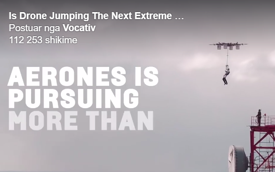 Ky është ekstremi më i ri i kërcimit (VIDEO)