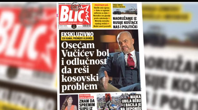 Rama mbështet Vuçiç: Ndiej dhimbjen e vendosmërinë për të zgjidhur Kosovën