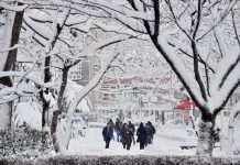 Priten erëra të forta dhe reshje bore, Komuna u bën apel qytetarëve për kujdes të shtuar
