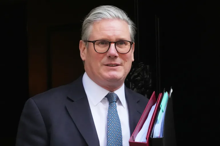 Britain’s Prime Minister Keir Starmer AP