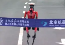 Pati edhe rrëzime të tyre, por roboti mposhti njerëzit për të fituar gjysmëmaratonën e Pekinit