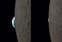 Astronauti i NASA-s publikon videon kur Toka “fshihet” pas Hënës, u filmua me telefonin e tij