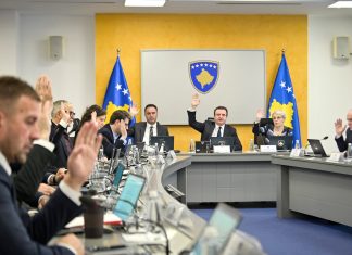 Qeveria e Kosovës miraton disa projektligje në mbledhje elektronike