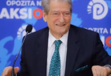 Berisha rizgjidhet në krye të PD-së, merr 96 për qind të votave