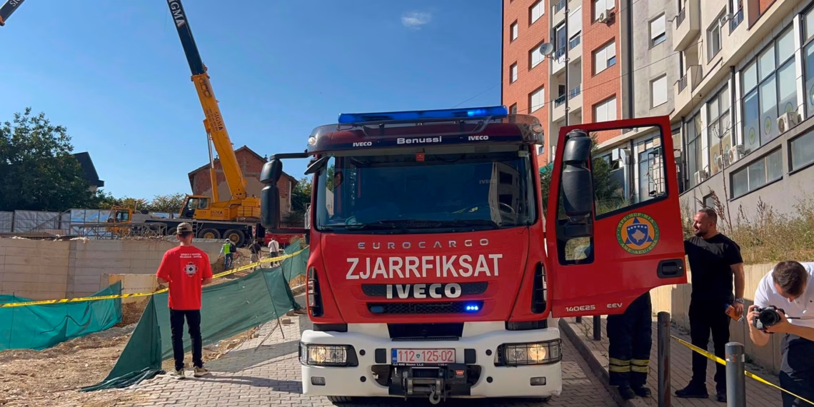 Tre persona ndalohen për rastin e vdekjes së një personi në vendin e punës në Prishtinë