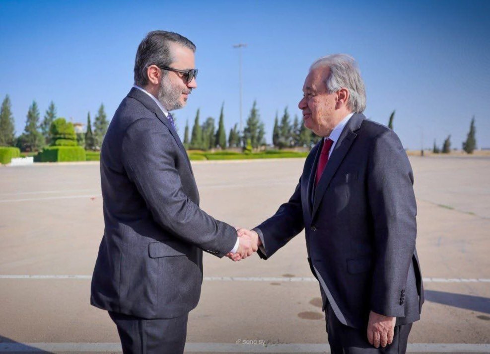 Guterres Damascus Shaibani