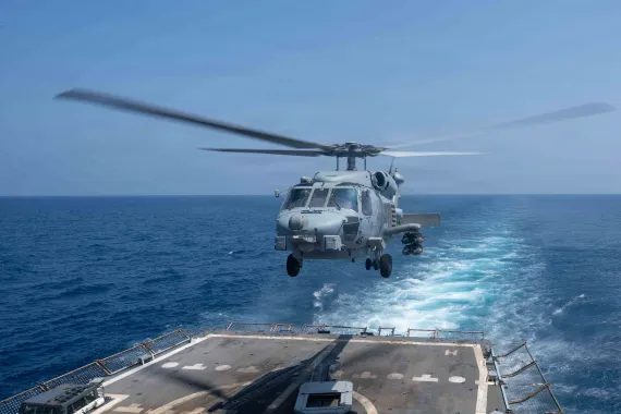 MH-60R Sea Hawk helicopter,