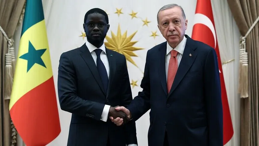 Turkish President Erdogan, Senegalese counterpart Faye discuss ties