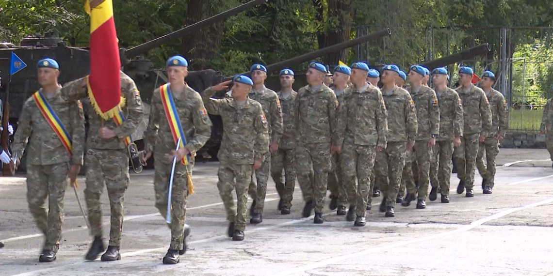 Ushtarët moldavë nisen për në Kosovë, i bashkohen një misioni të KFOR-it