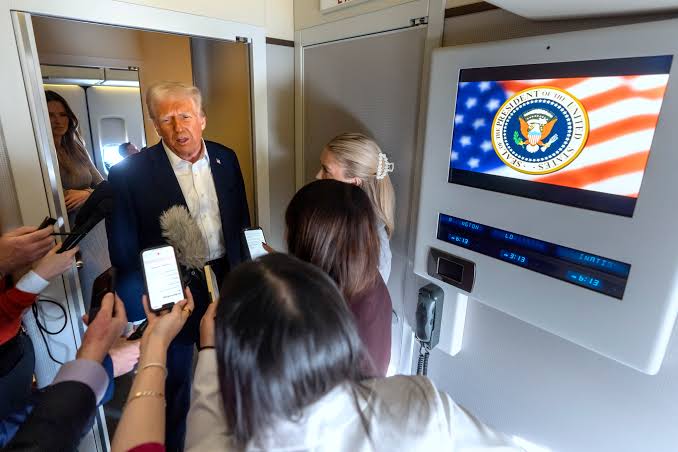 trump air force one