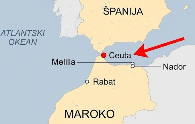 Ceuta, kufiri që sfidon Evropën
