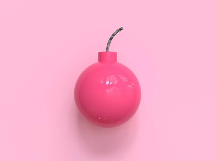 pink-sphere-ball-blast-3d-rendering-pink-scene_39343-1546