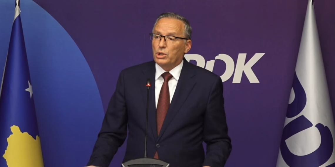 Bedri Hamza jep dorëheqje nga kryetari i PDK-së